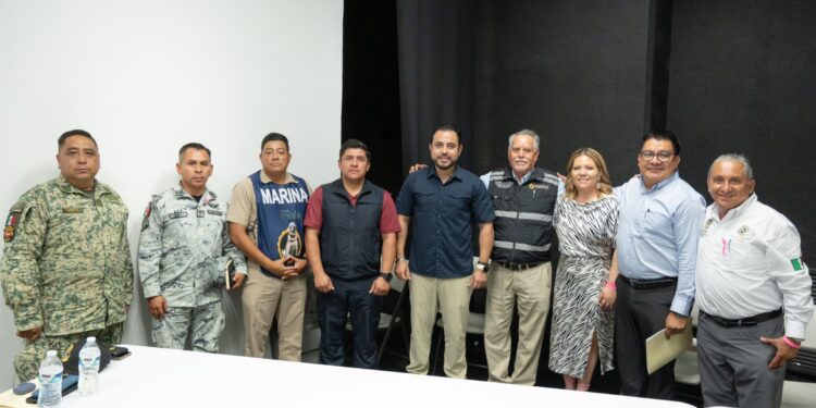 Instala alcalde Christian Agúndez Gómez el Consejo Municipal de Protección Civil