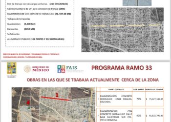Avanza pavimentación de la calle Sinaloa en la colonia Ejidal