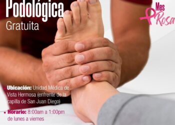 Ofrecerá Dirección Municipal de Salud consultas médicas gratuitas de podología en San José del Cabo 