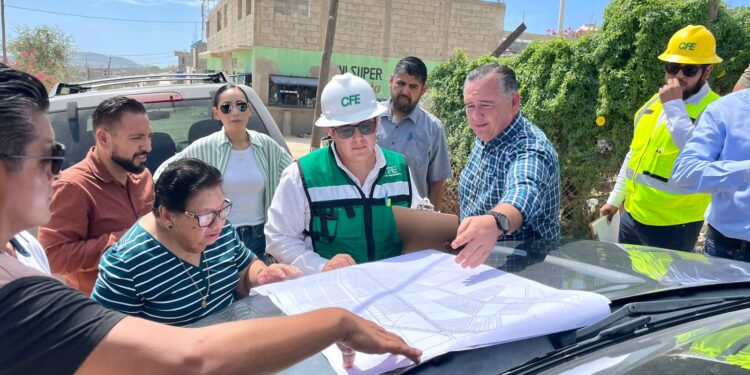 Trabaja Gobierno de Los Cabos para que se regularice la energía eléctrica de más de 500 familias en “El Taste” de CSL 
