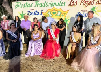 “Rosita I” coronada como reina de las “Fiestas Tradicionales Los Pozos 2024”