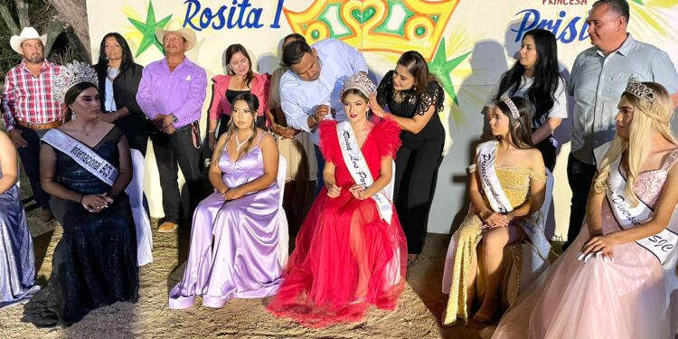 “Rosita I” coronada como reina de las “Fiestas Tradicionales Los Pozos 2024”