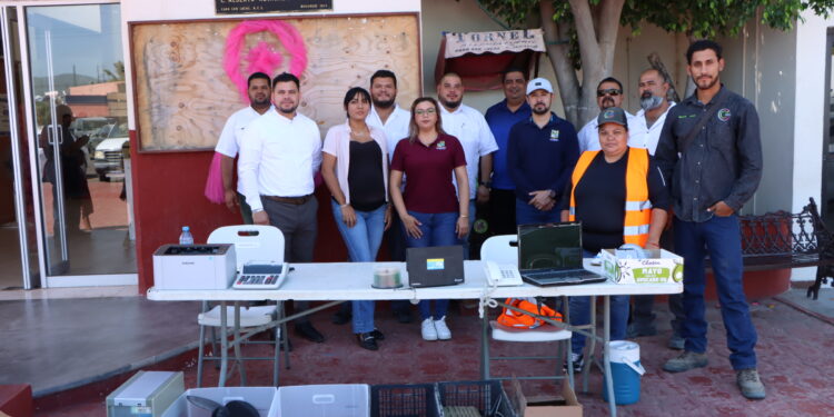 Recolecta XV Ayuntamiento de Los Cabos más de 130 kilos de residuos electrónicos 