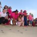 Celebró DIF Los Cabos la liberación de tortugas con personas sobrevivientes de cáncer de mama