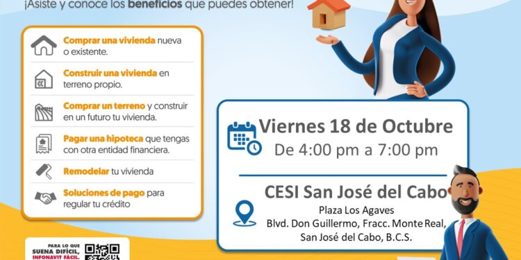 INFONAVIT ACERCA TRÁMITES Y SERVICIOS A DERECHOHABIENTES SUDCALIFORNIANOS  