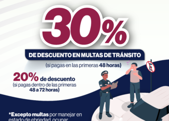 Aprueban programa de descuentos permanentes en multas por infracciones de tránsito