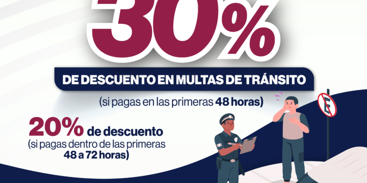 Aprueban programa de descuentos permanentes en multas por infracciones de tránsito