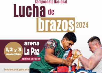 BCS SERÁ SEDE DEL CAMPEONATO NACIONAL DE LUCHA DE BRAZOS 