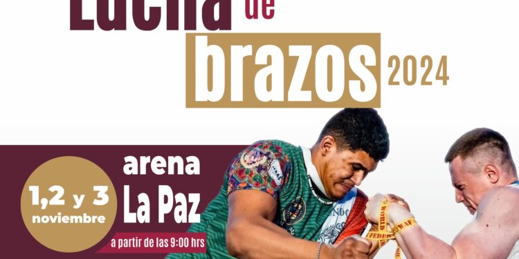 BCS SERÁ SEDE DEL CAMPEONATO NACIONAL DE LUCHA DE BRAZOS 