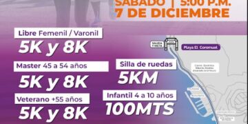 Invita Tránsito Municipal a participar en la 3ra. edición de la “Carrera del Policía 2024”