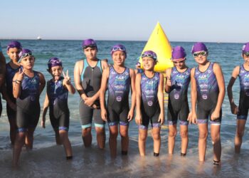 Compiten niñas y niños de Impulso en el Triatlón El Caimancito 2024