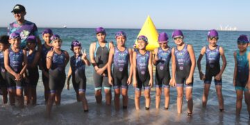 Compiten niñas y niños de Impulso en el Triatlón El Caimancito 2024