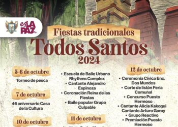 Continúan actividades de las Fiestas Tradicionales de Todos Santos 2024