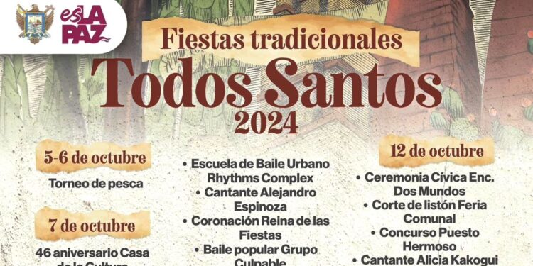 Continúan actividades de las Fiestas Tradicionales de Todos Santos 2024