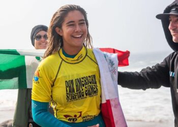 DESTACADA ACTUACIÓN DE CORAL BONILLA EN LOS JUEGOS PANAMERICANOS DE SURF 2024