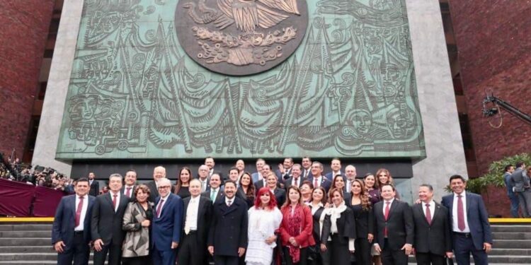 ACUDE VMCC A TOMA DE POSESIÓN DE CLAUDIA SHEINBAUM COMO PRESIDENTA DE MÉXICO