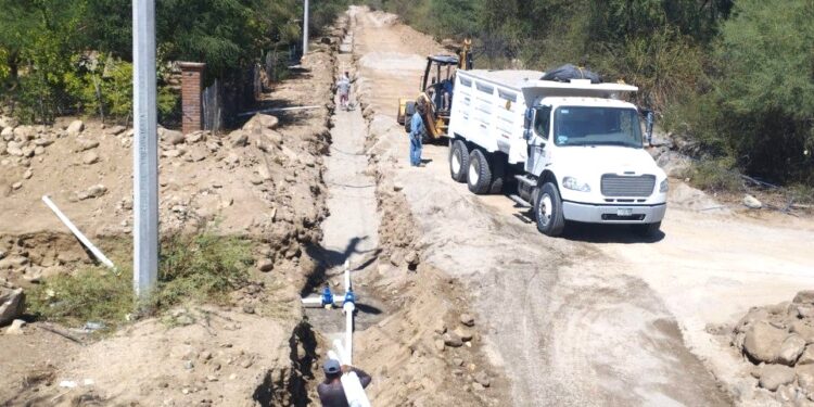 CONCLUYE AMPLIACIÓN DE RED DE AGUA POTABLE EN LA LOCALIDAD DE CADUAÑO