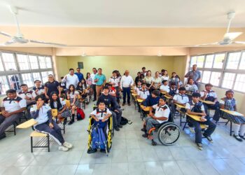 ENTREGA GOBIERNO DEL ESTADO AULA DIDÁCTICA AL PLANTEL CECYT 05 DE CABO SAN LUCAS
