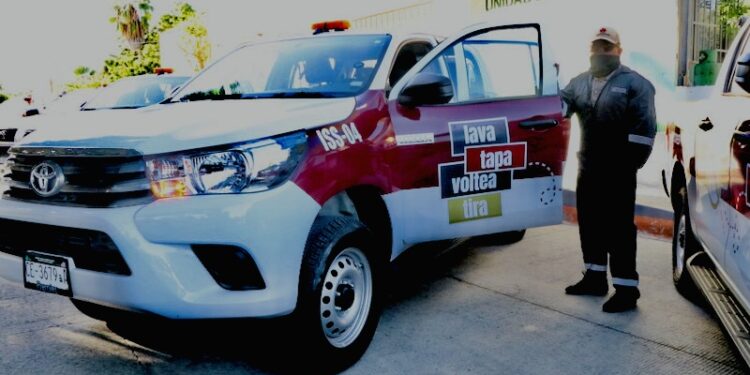 MANTIENEN ACCIONES CONTRA EL MOSCO TRANSMISOR DEL DENGUE; SUMAN CERCA DE 30 MIL HECTÁREAS FUMIGADAS EN BCS