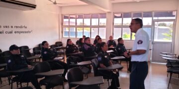 RECIBE POLICÍA ESTATAL PREVENTIVA CAPACITACIÓN SOBRE MANEJO DE MATERIALES PELIGROSOS