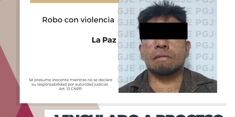 VINCULADO A PROCESO IMPUTADO POR ROBO A VIVIENDA CON VIOLENCIA EN LA PAZ