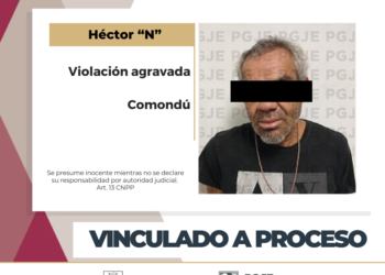 QUEDA VINCULADO A PROCESO Y EN PRISIÓN PREVENTIVA IMPUTADO POR VIOLACIÓN AGRAVADA