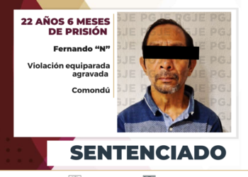 OBTIENE PGJE UNA SENTENCIA CONDENATORIA MÁS DE MÁS DE 22 AÑOS DE PRISIÓN PARA CULPABLE DE VIOLACIÓN EQUIPARADA AGRAVADA