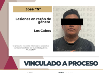 ES VINCULADO A PROCESO POR LESIONES EN RAZÓN DE GÉNERO EN LOS CABOS
