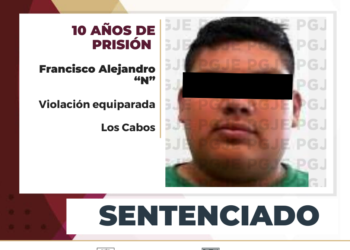 OBTIENE PGJE SENTENCIA DE 10 AÑOS DE PRISIÓN PARA CULPABLE DE VIOLACIÓN EQUIPARADA  