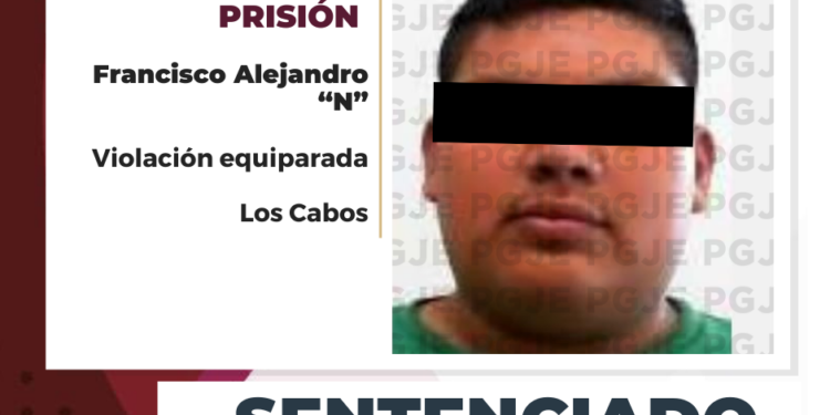 OBTIENE PGJE SENTENCIA DE 10 AÑOS DE PRISIÓN PARA CULPABLE DE VIOLACIÓN EQUIPARADA  