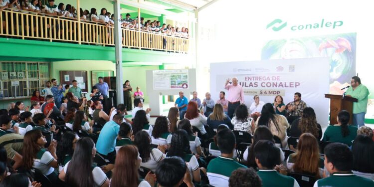 FORTALECE GOBIERNO DE VMCC INFRAESTRUCTURA EDUCATIVA EN EL MUNICIPIO DE LOS CABOS; SE INVIERTEN MÁS DE 40 MDP