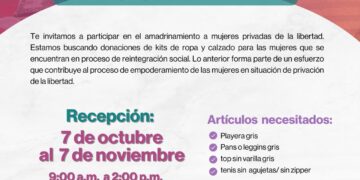Instituto Municipal de las Mujeres abre convocatoria “Amadrina a una mujer privada de su libertad”