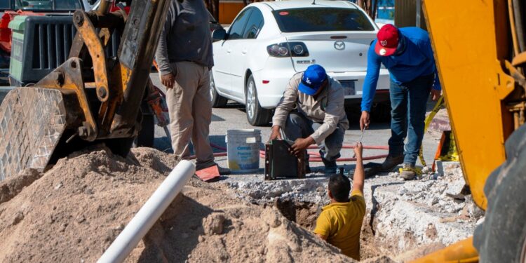 Se atendieron 233 fugas por el personal de OOMSAPAS La Paz, del 21 al 27 de octubre