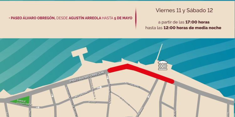 Cierre del Paseo Álvaro Obregón por evento cultural