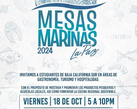 Turismo Municipal invita al concurso “Mesas Marinas La Paz 2024”