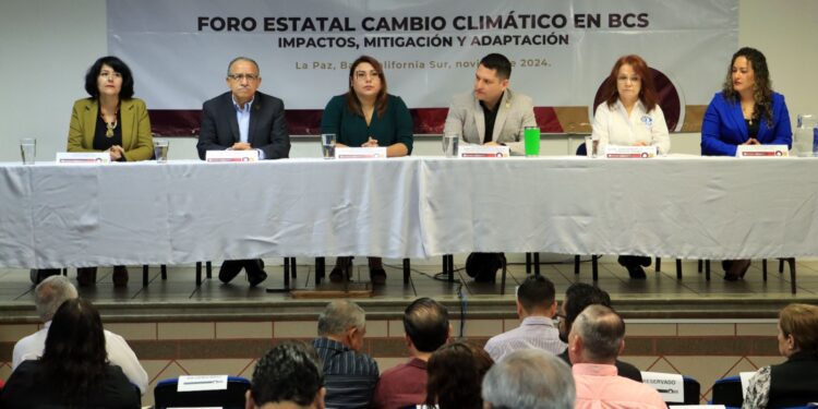 UABCS es sede del Foro Estatal “Cambio Climático en BCS: Impactos, Mitigación y Adaptación”