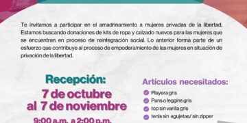 Continúa abierta la convocatoria del IMM “Amadrina a una mujer privada de su libertad”