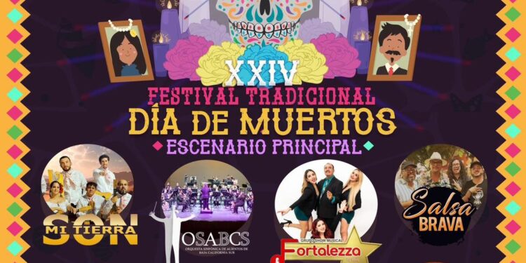 INVITA GOBIERNO DEL ESTADO AL FESTIVAL TRADICIONAL DE DÍA DE MUERTOS EN LA PAZ
