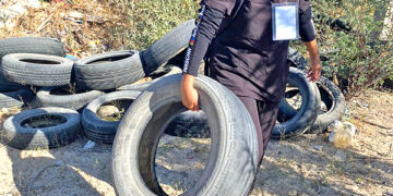REALIZA GOBIERNO ESTATAL NUEVA JORNADA DE DESCACHARRIZACIÓN EN LOS CABOS PARA PREVENIR EL DENGUE