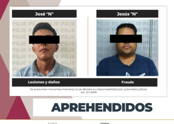 DETIENE PGJE A DOS HOMBRES EN LA PAZ Y LOS CABOS POR DIVERSOS DELITOS 