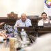 SE REÚNE VÍCTOR CASTRO CON MAGISTRADOS DEL TRIBUNAL DE JUSTICIA DEL ESTADO Y DIPUTADOS DEL CONGRESO