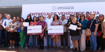 INVIERTE GOBIERNO DE BCS 56. 6 MDP EN VEHÍCULOS PARA SEGURIDAD PÚBLICA Y APOYO A MUJERES, PRODUCTORES ACUICOLAS Y PESQUEROS