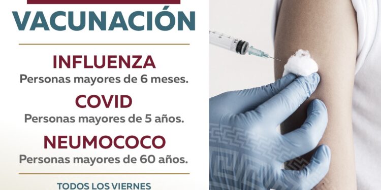 Lanzan campaña de vacunación gratuita contra influenza, Covid-19 y neumococo en Cabo San Lucas