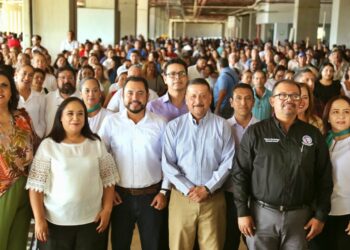 Destaca alcalde Christian Agúndez Importancia de la unidad y el compromiso con la Base Trabajadora