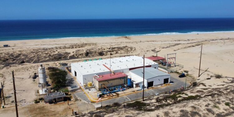 Mantenimiento de CFE en Línea Eléctrica, habrá ajustes en la Operación de la Planta Desaladora de Cabo San Lucas, informa el OOMSAPAS