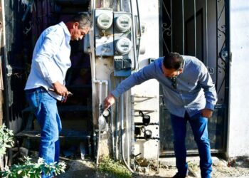 DIRECTOR GENERAL DE OOMSAPAS REALIZÓ RECORRIDO DE EVALUACIÓN DEL SISTEMA DE TANDEO Y SUMINISTRO DE AGUA