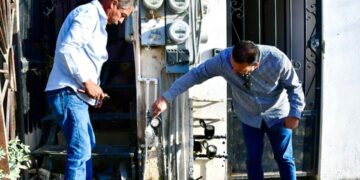 DIRECTOR GENERAL DE OOMSAPAS REALIZÓ RECORRIDO DE EVALUACIÓN DEL SISTEMA DE TANDEO Y SUMINISTRO DE AGUA