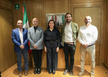 Milena Quiroga gestiona proyectos clave para La Paz en la CDMX