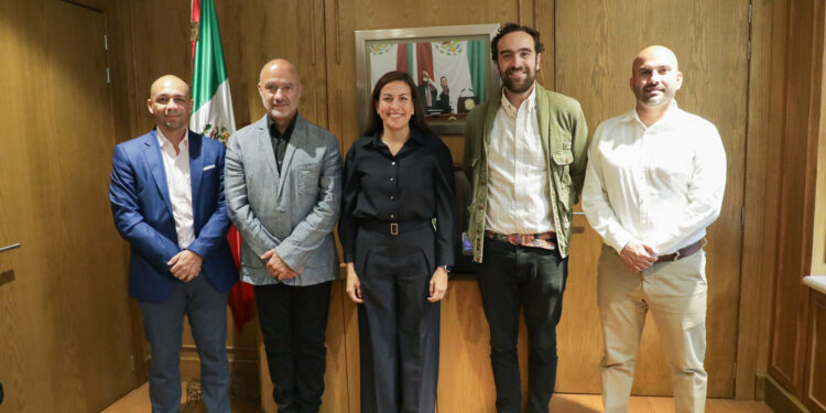 Milena Quiroga gestiona proyectos clave para La Paz en la CDMX