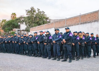 Preparada Policía Municipal para operativo del Carnaval La Paz 2025